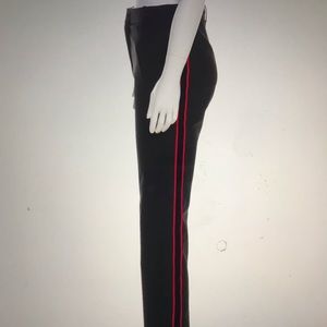 Calvin Klein 205W39NYC mid-rise black wool pants